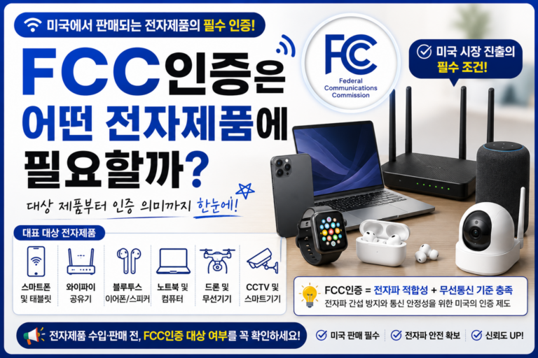 FCC인증이란? 스마트폰, 노트북, 블루투스 제품까지 쉽게 알아보기 1 FCC인증 대상 제품 썸네일